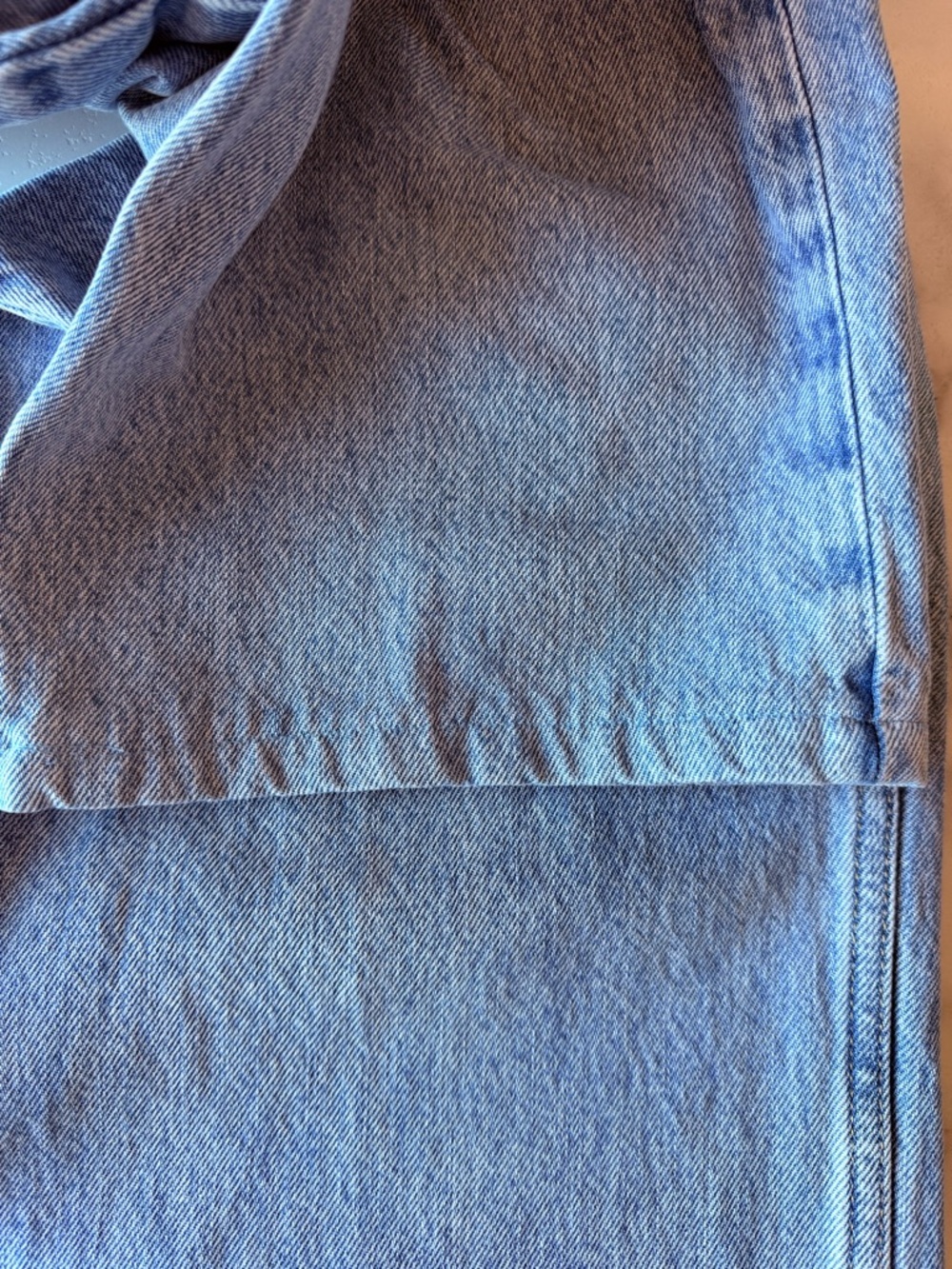 Levi’s Low Pro Straight Jeans Light Wash Normcore Closet Staple Denim size 31 - Picture 4 of 12